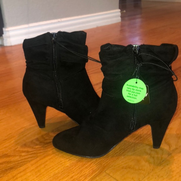 black heels jcpenney